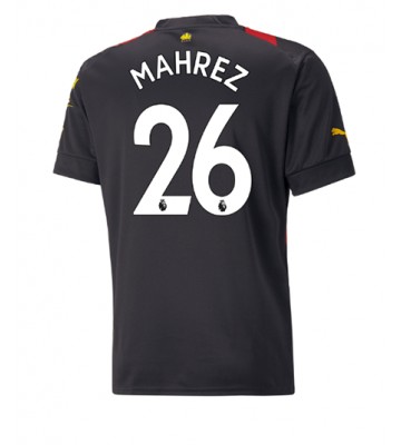 Manchester City Riyad Mahrez #26 Bortedrakt 2022-23 Kortermet